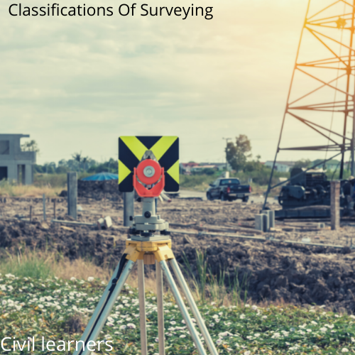 classifications of surveying
